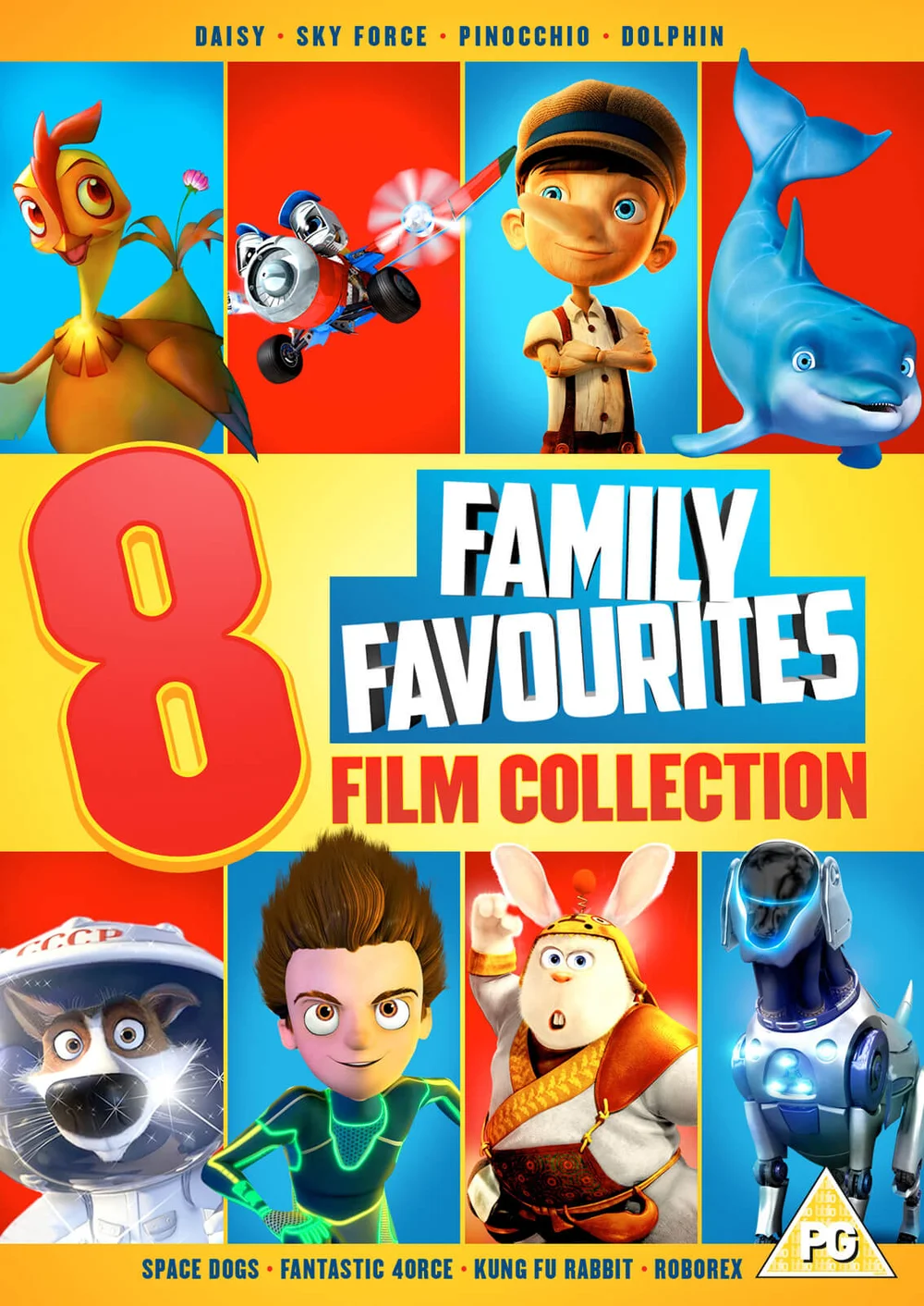 8 Film Family Boxset Image 1