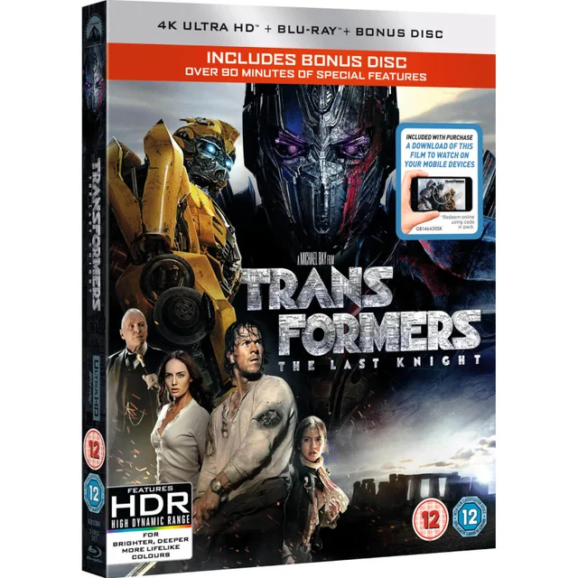 Transformers: The Last Knight - 4K Ultra HD (Includes Digital Download)