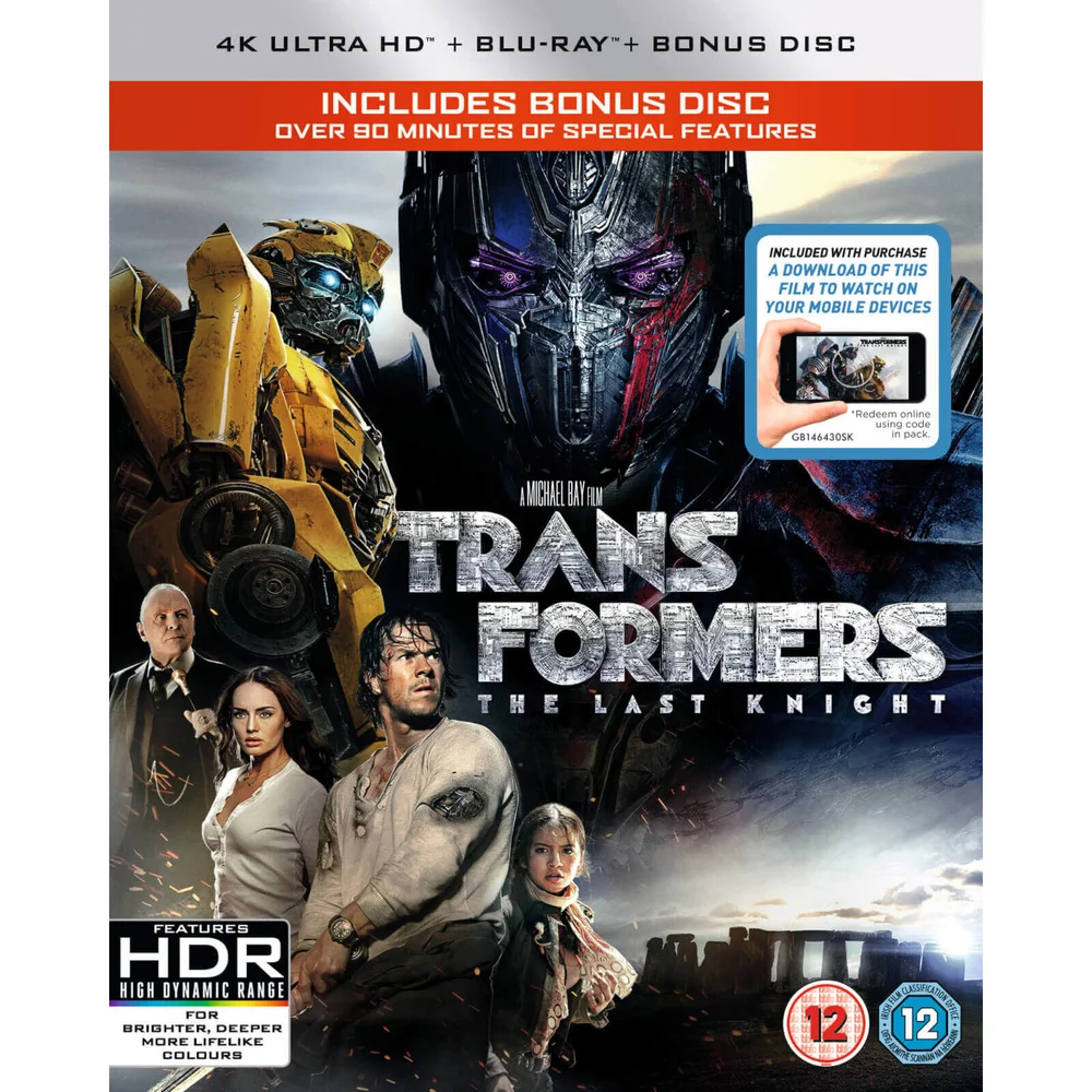 Transformers: The Last Knight - 4K Ultra HD (Includes Digital Download) Image 1