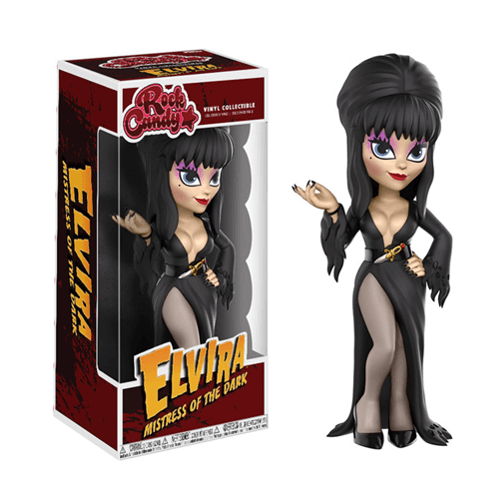 Elvira Rock Candy Vinyl Figure Image 1
