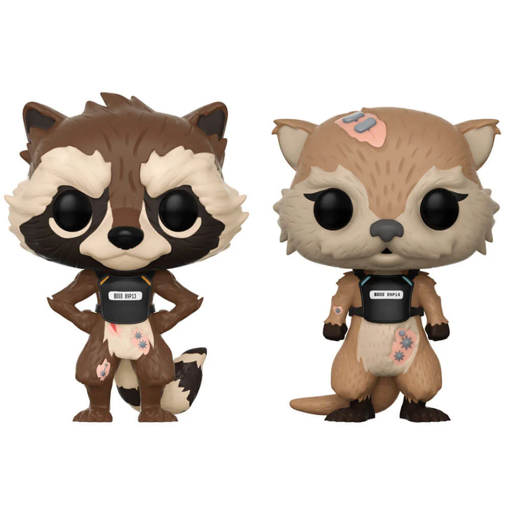 Guardians of the Galaxy Tell Tales Rocket & Lylla 2-pack Pop! Vinyl Figures Image 1