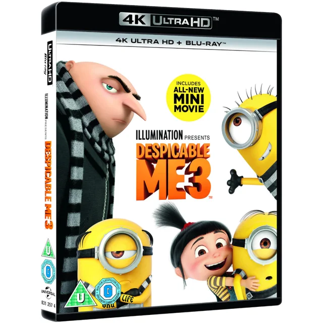 Despicable Me 3 - 4K Ultra HD (Includes Digital Download)