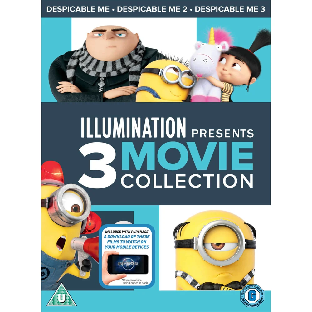 Despicable Me 1-3 Boxset (Includes Digital Download) Image 1