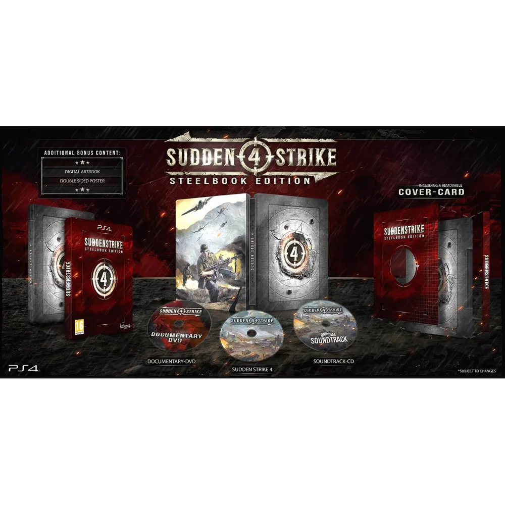 Sudden Strike 4 Limited Edition Steelbook Image 1