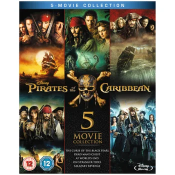 Pirates of the Caribbean: 1-5 Box Set