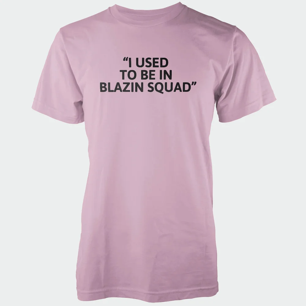 I Used To Be In Blazing Squad Men's Pink T-Shirt - S - Pink Image 1