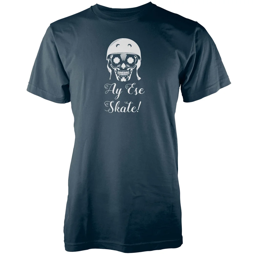 Ay Ese Skate! Navy T-Shirt - S - Navy Image 1
