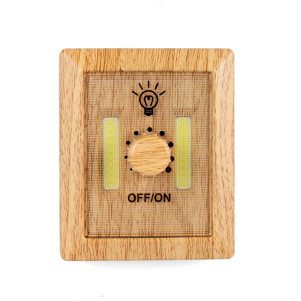 Wooden Dimmer Light Image 1
