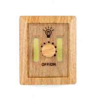 Wooden Dimmer Light - undefined undefined