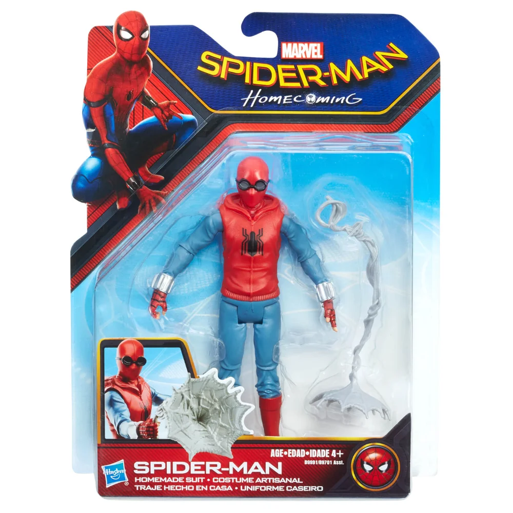 Hasbro Spider-Man Homecoming Action Figure - Homemade Suit Spider-Man Image 1