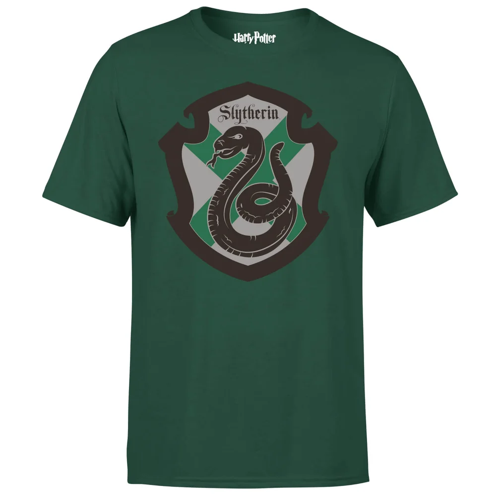Harry Potter Slytherin House Green T-Shirt - S Image 1