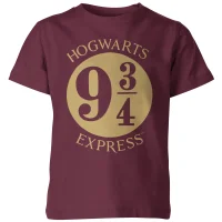 Harry Potter Platform Burgundy Kids' T-Shirt - undefined undefined