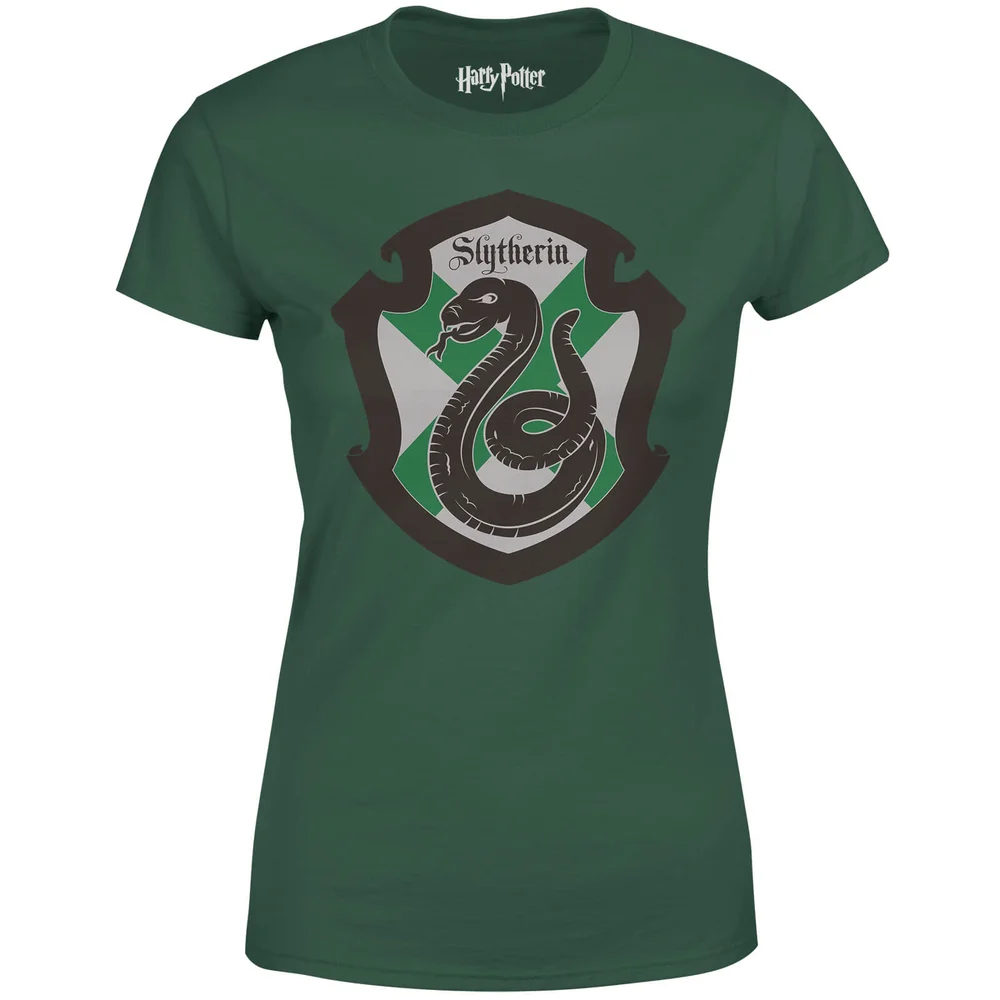 Harry Potter Slytherin House Green Women's T-Shirt - S Image 1