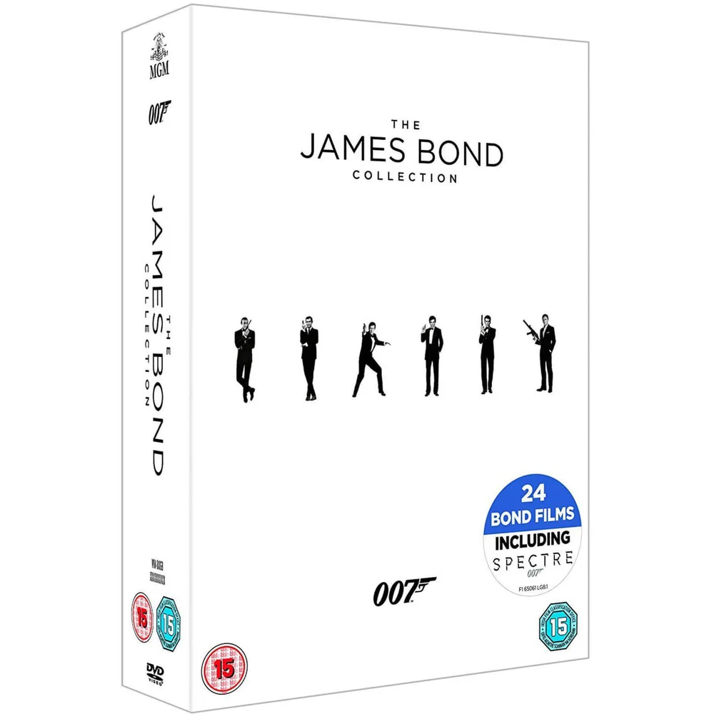 The James Bond Collection 1-24 Image 1