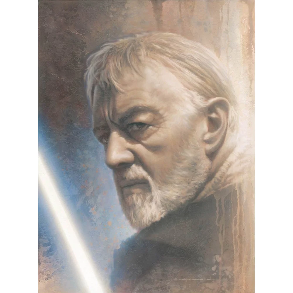 Star Wars Timeless Series: Print #1 - Obi-Wan by Jerry Vanderstelt - Zavvi Exclusive Image 1