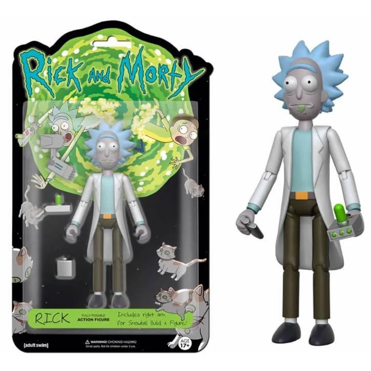Articulated Action Figure: Rick and Morty - Rick Image 1