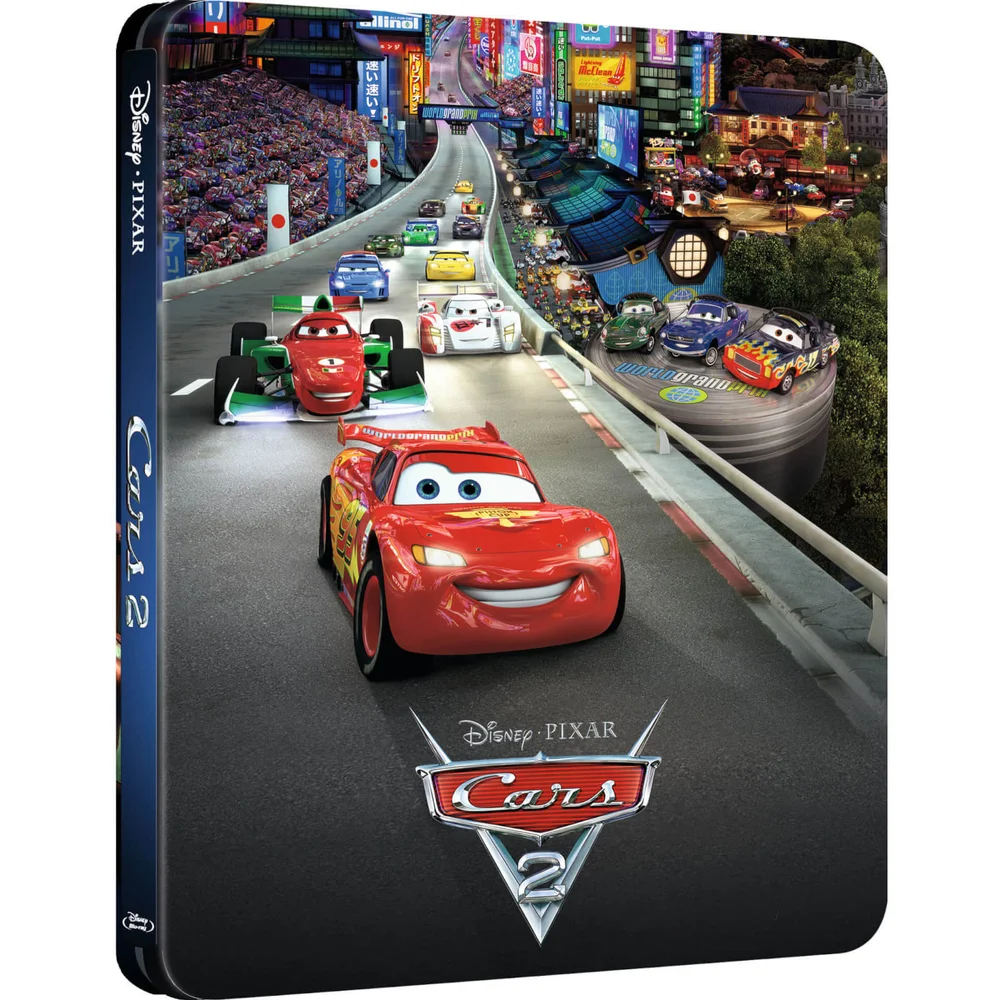 Cars 2 - Zavvi Exclusive Limited Edition Steelbook Image 1
