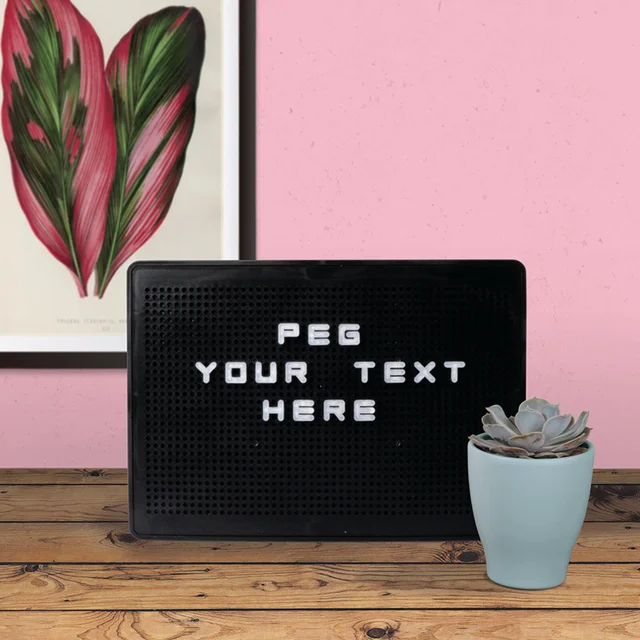 A4 Light Up Pegboard
