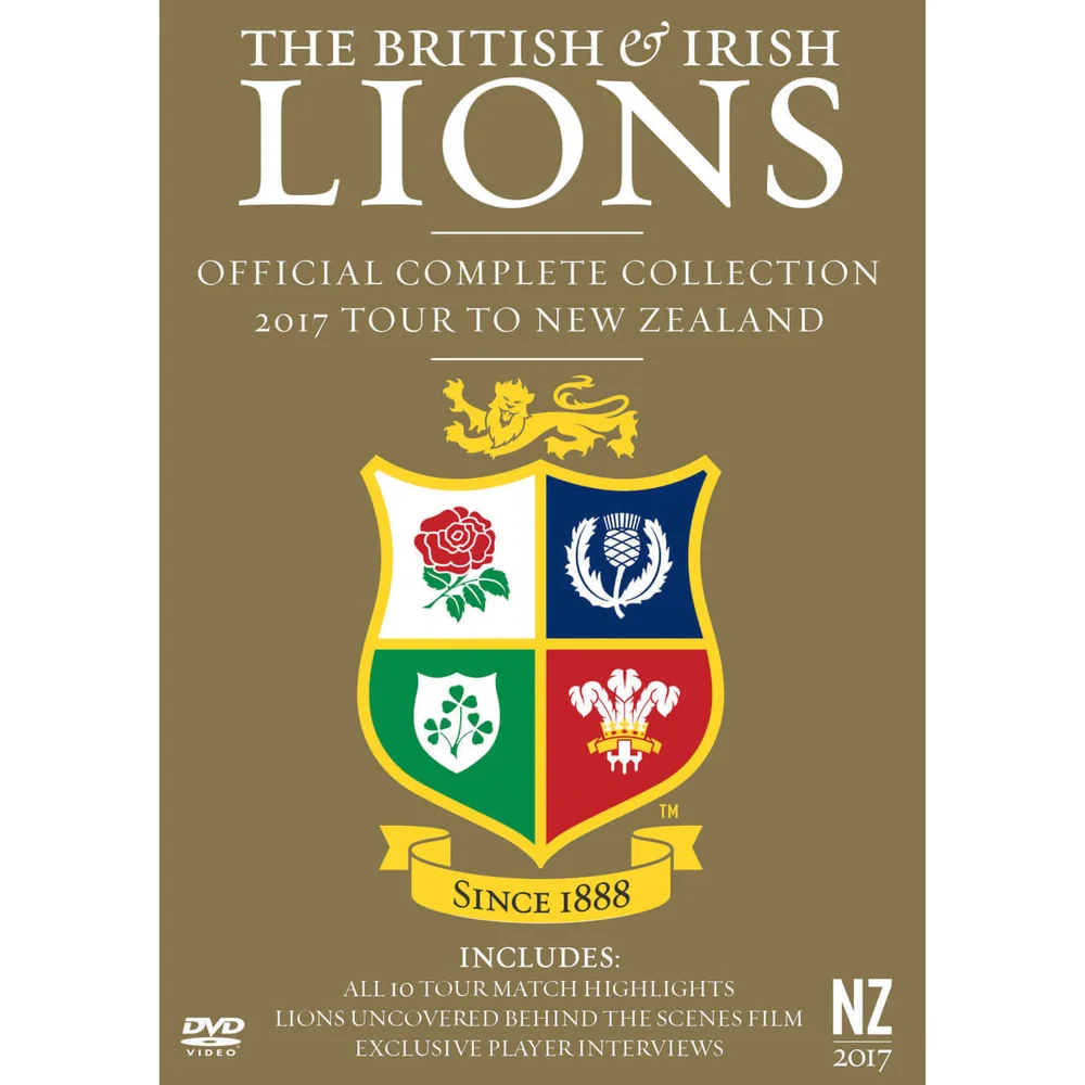British and Irish Lions: Official Complete Collection 2017 Tour to New Zealand Image 1