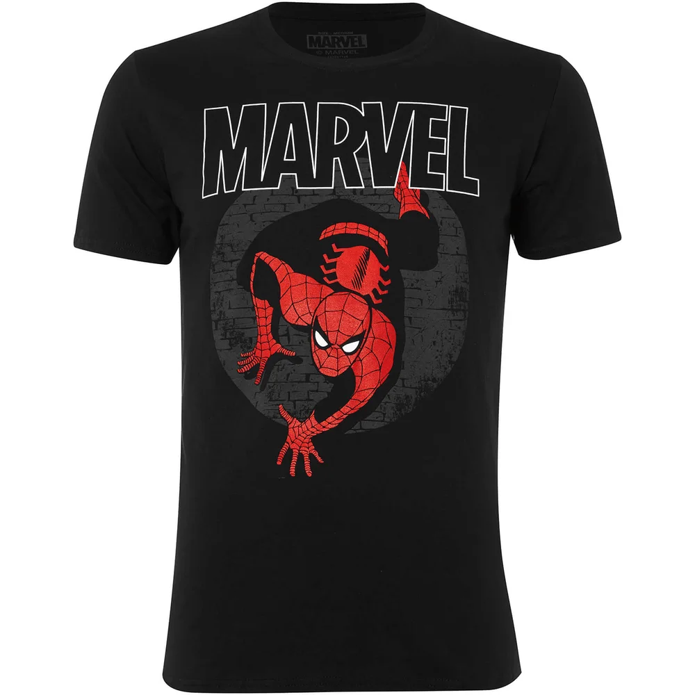 Marvel Men's Spider-Man Spotlight T-Shirt - Black - S - Black Image 1