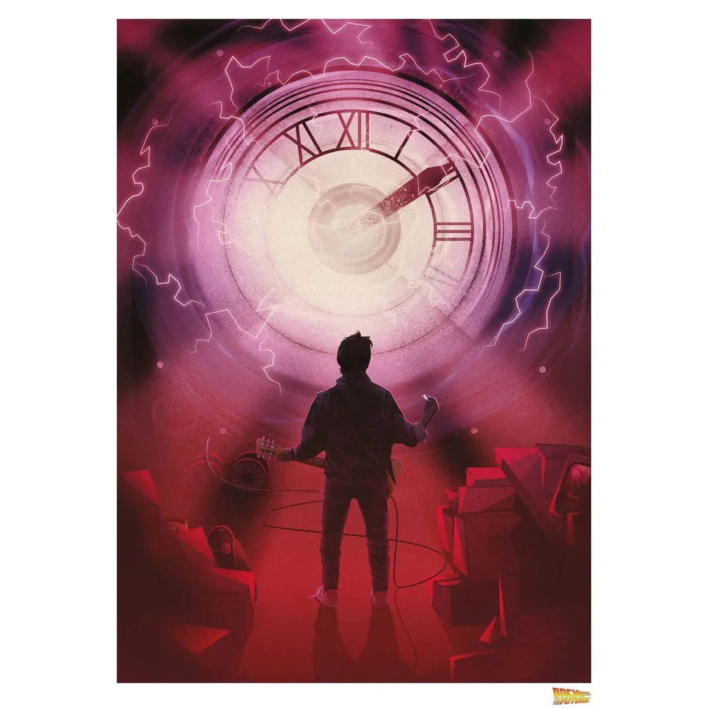 Back to the Future Time - Limited Edition Art Print Image 1