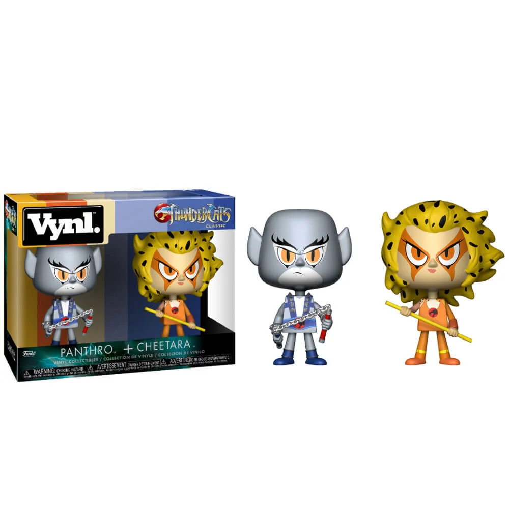 Thundercats Panthro and Cheetara Vynl. Image 1