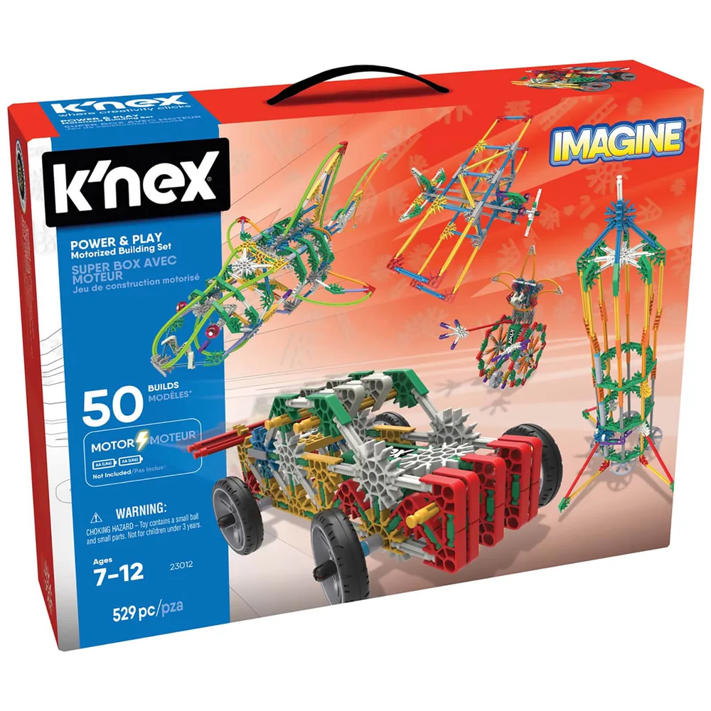 K'NEX Imagine Power & Play 50 Model Motorised Building Set (23012) Image 1