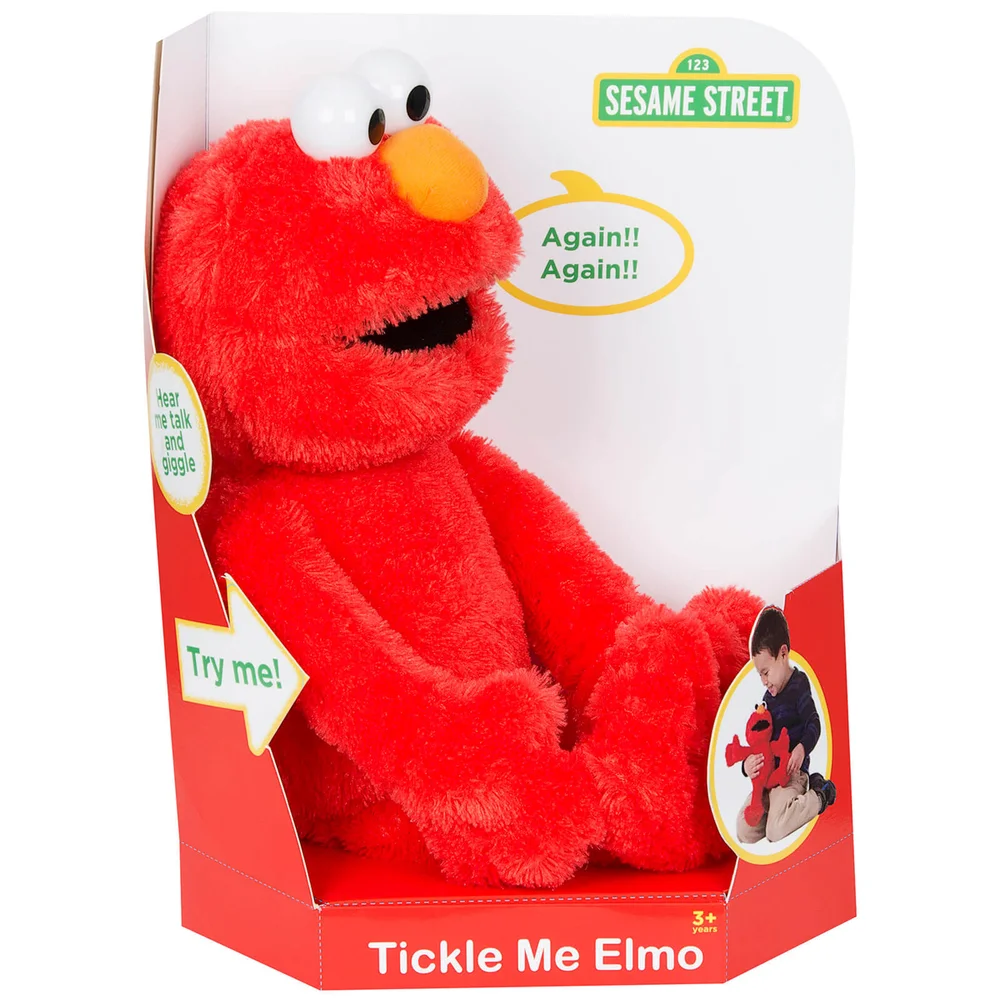 Sesame Street Tickle Me Elmo Plush Toy Image 1
