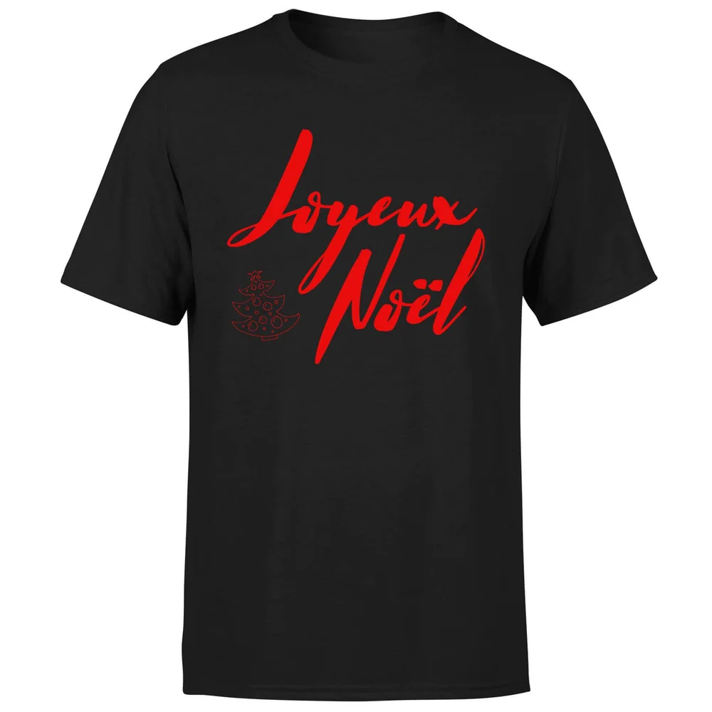 Joyeux Noel 2 T-Shirt - Black - S - Black Image 1