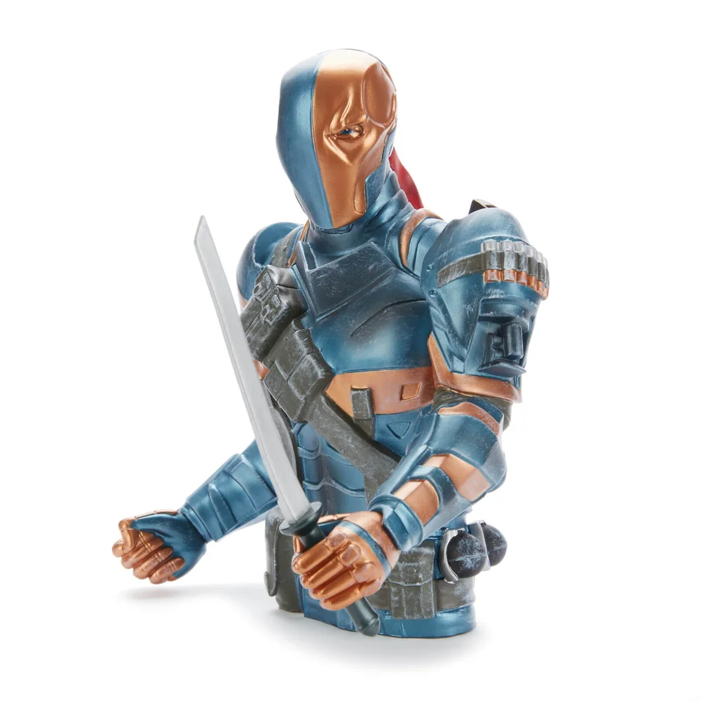 DC Comics Deathstroke Bust Money Bank Image 1