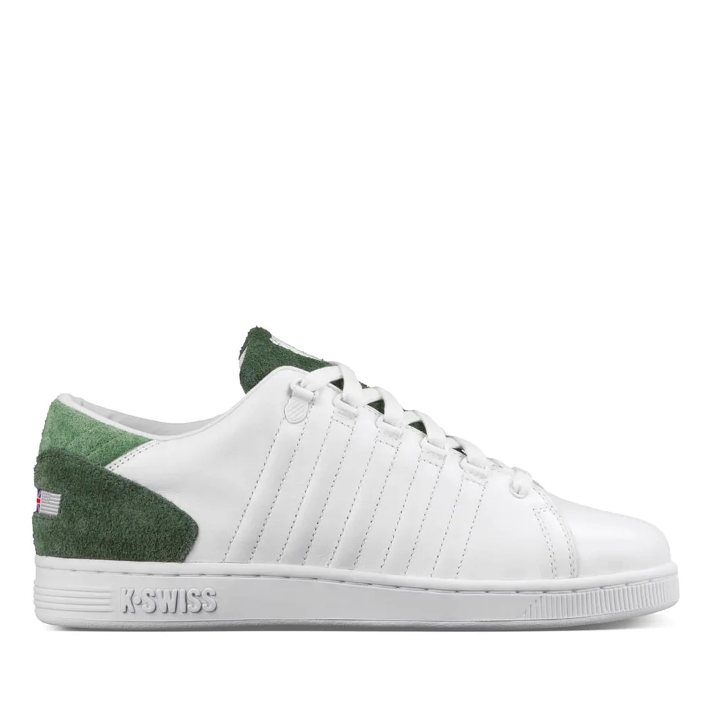 K-Swiss Men's Lozan III TT Trainers - White/Black Forest/Vineyard - UK 7/EU 41 - White Image 1