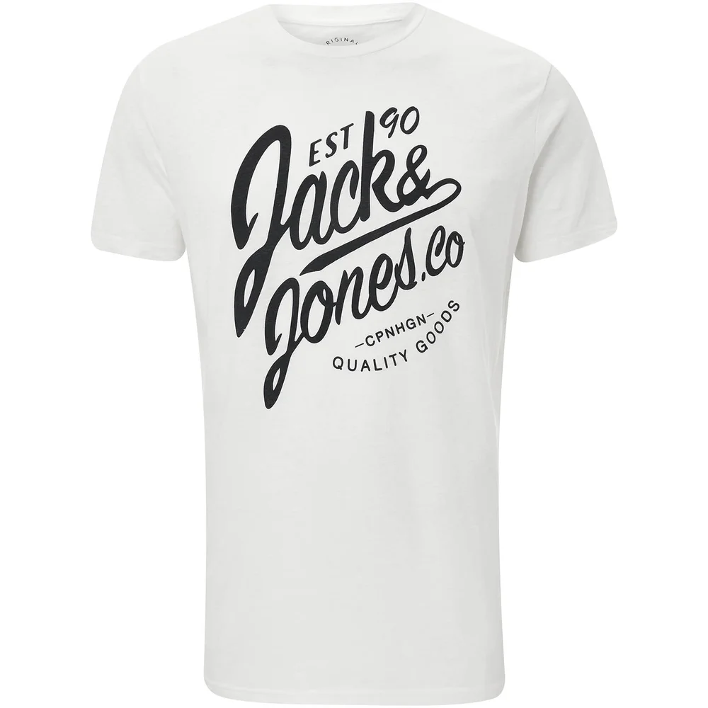 Jack & Jones Men's Originals Breezes T-Shirt - Cloud Dancer - S Image 1