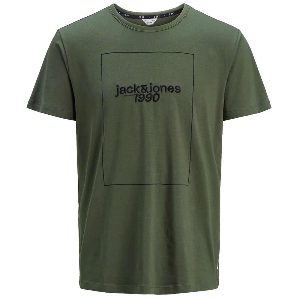 Jack & Jones Men's Core Pretoria T-Shirt - Thyme - S - Green Image 1