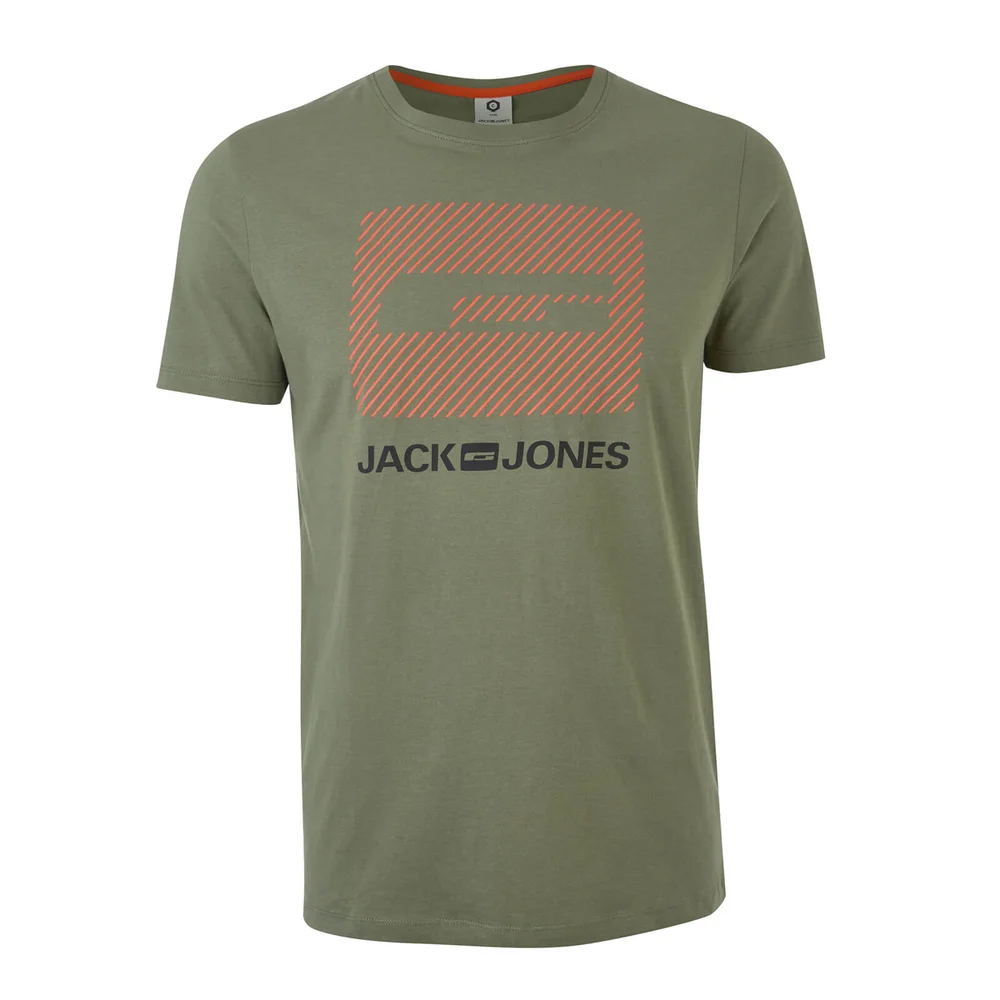 Jack & Jones Men's Core Mirko T-Shirt - Thyme - S - Green Image 1
