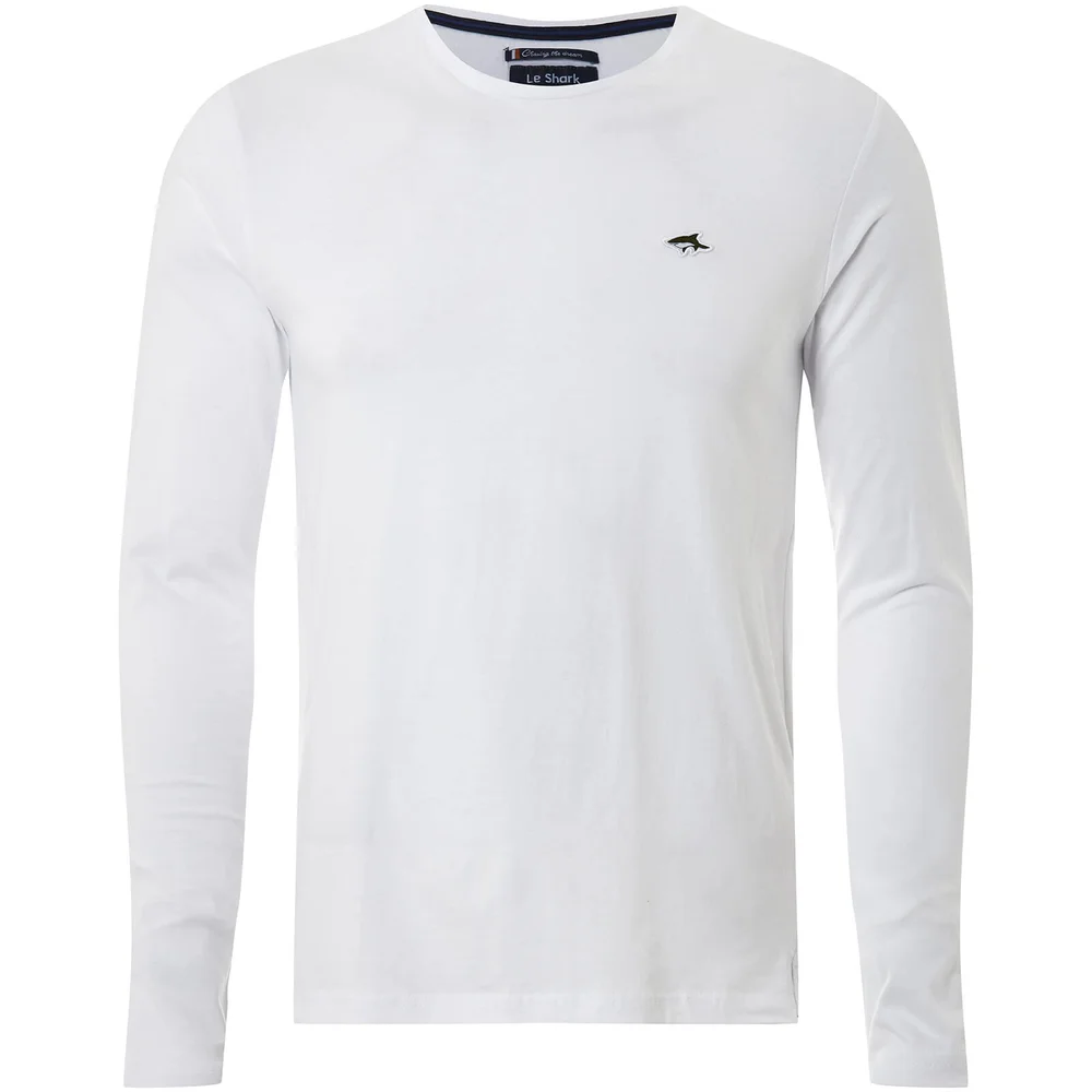 Le Shark Men's Lambeth Long Sleeve T-Shirt - Optic White - S - White Image 1