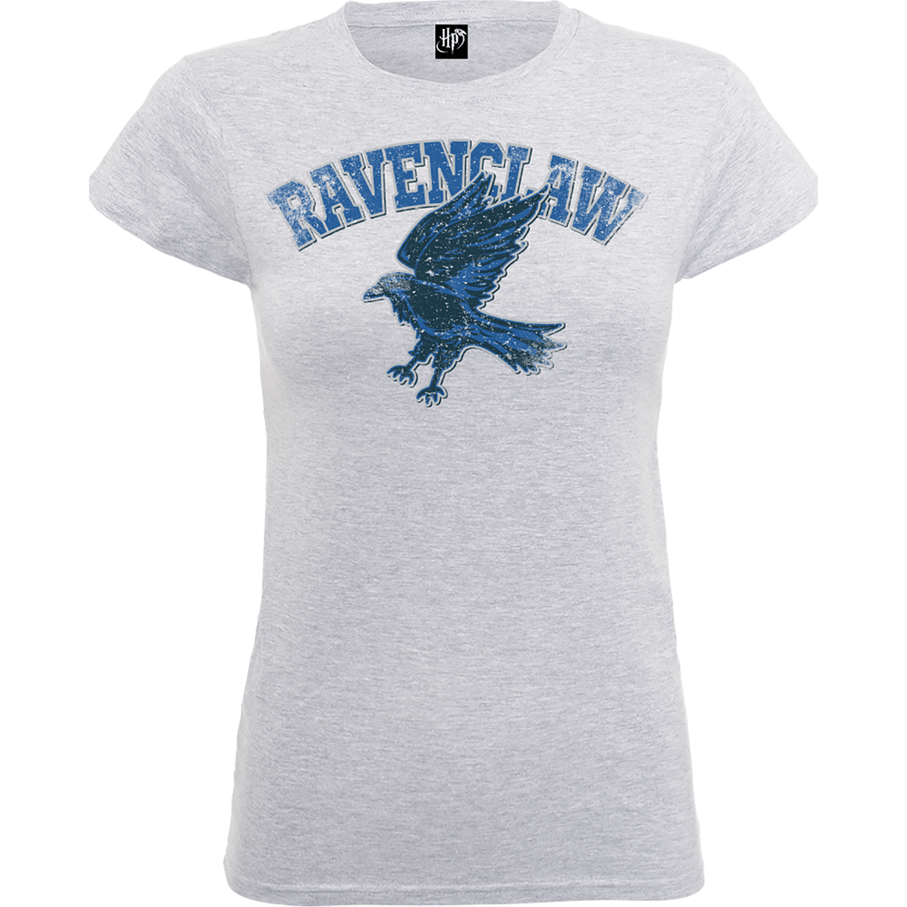Harry Potter Ravenclaw Women's Grey T-Shirt - S Image 1