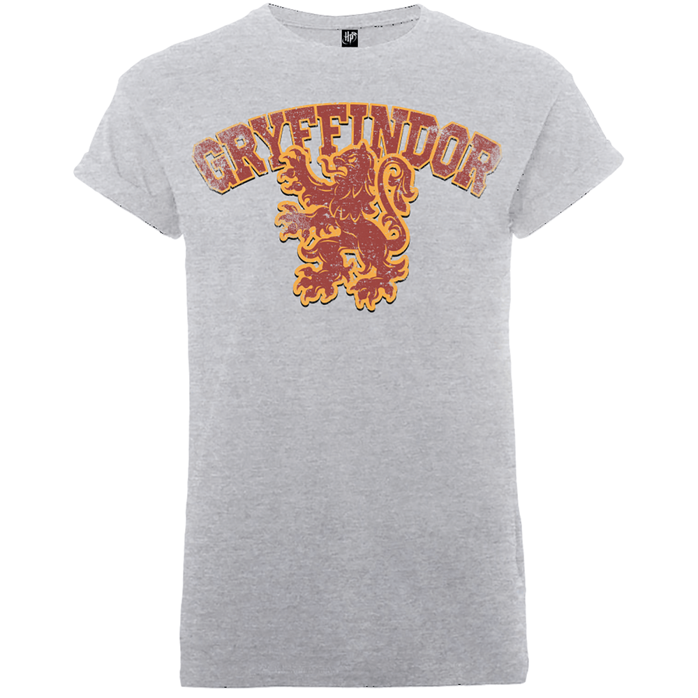 Harry Potter Gryffindor Men's Grey T-Shirt - S Image 1