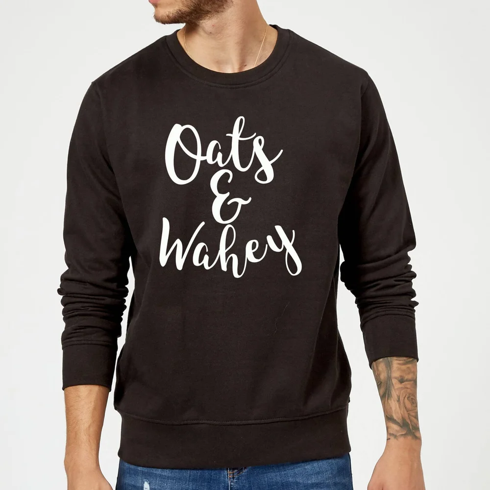 Oats and Wahey Sweatshirt - Black - S - Black Image 1