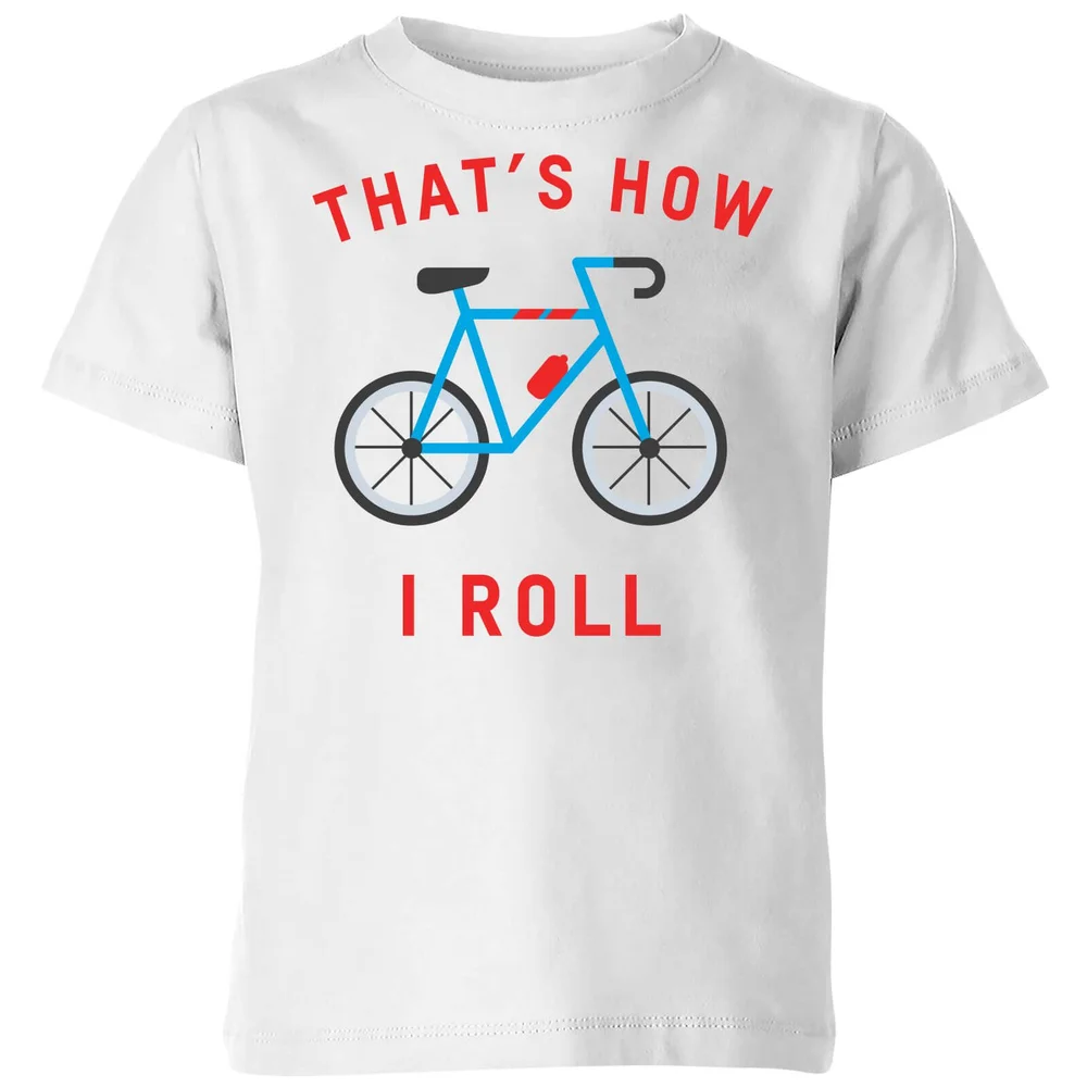 My Little Rascal Thats How I Roll Kids' T-Shirt - White - 3-4 Years - White Image 1