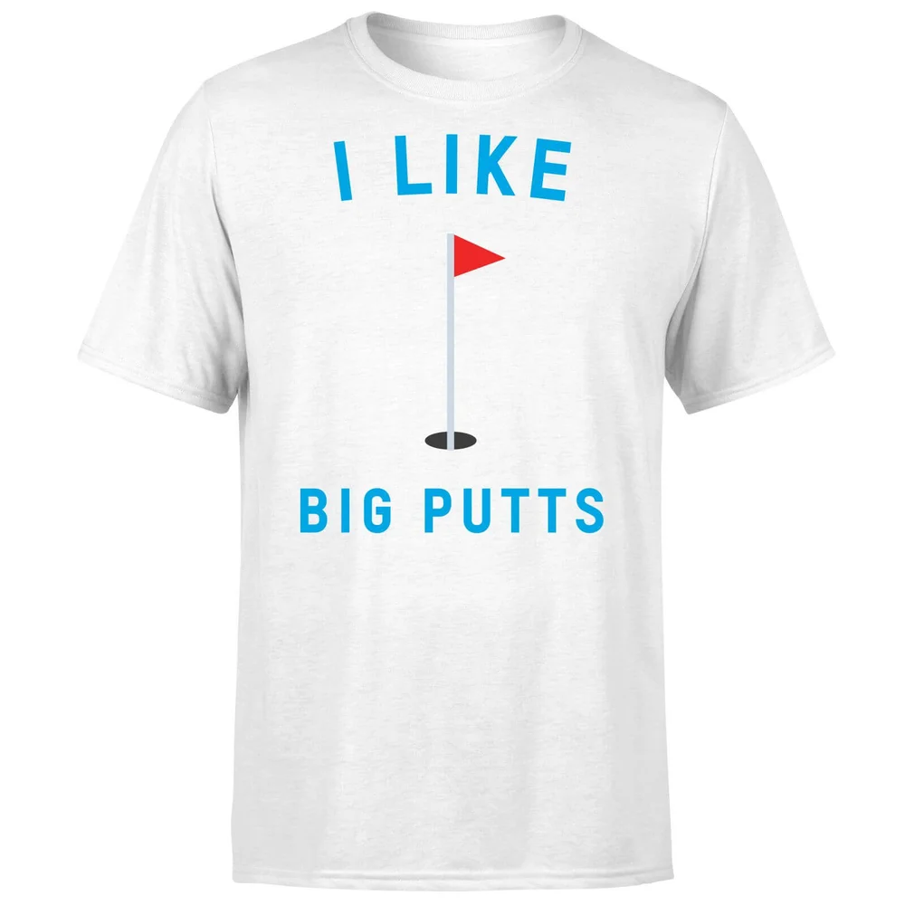 I Like Big Putts T-Shirt - White - S - White Image 1