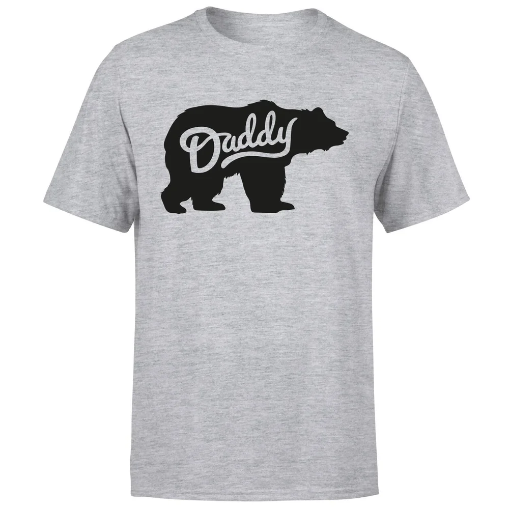 Daddy Bear T-Shirt - Grey - S Image 1