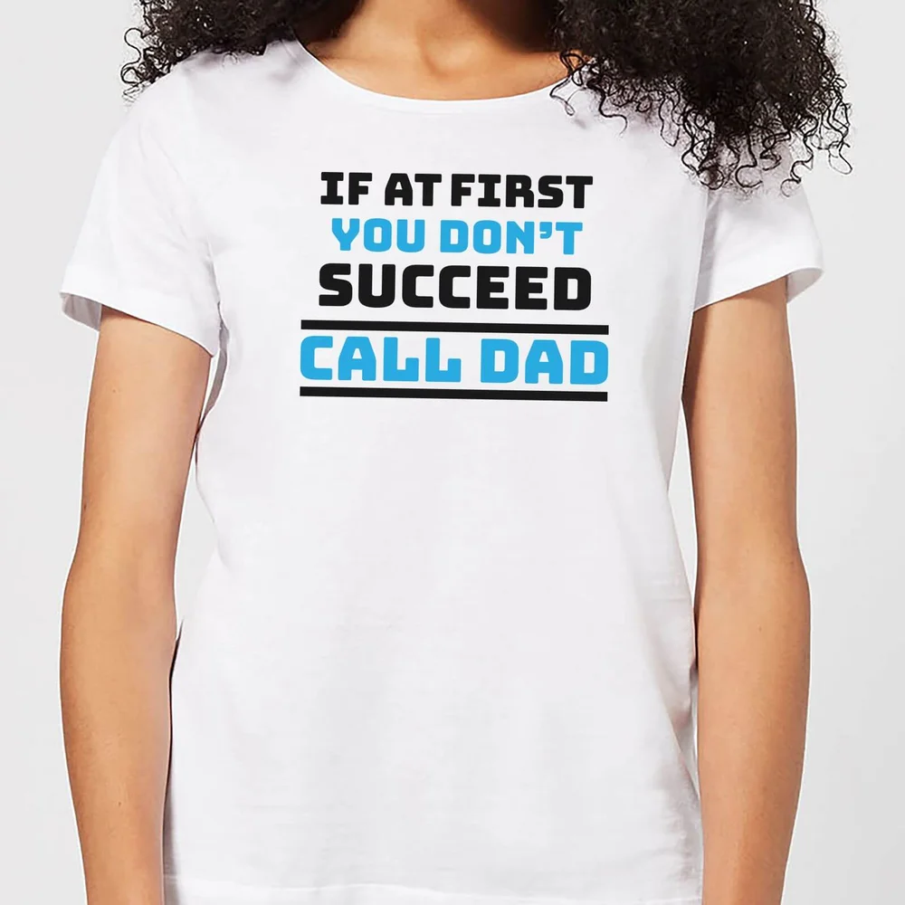 Call Dad Women's T-Shirt - White - S - White Image 1