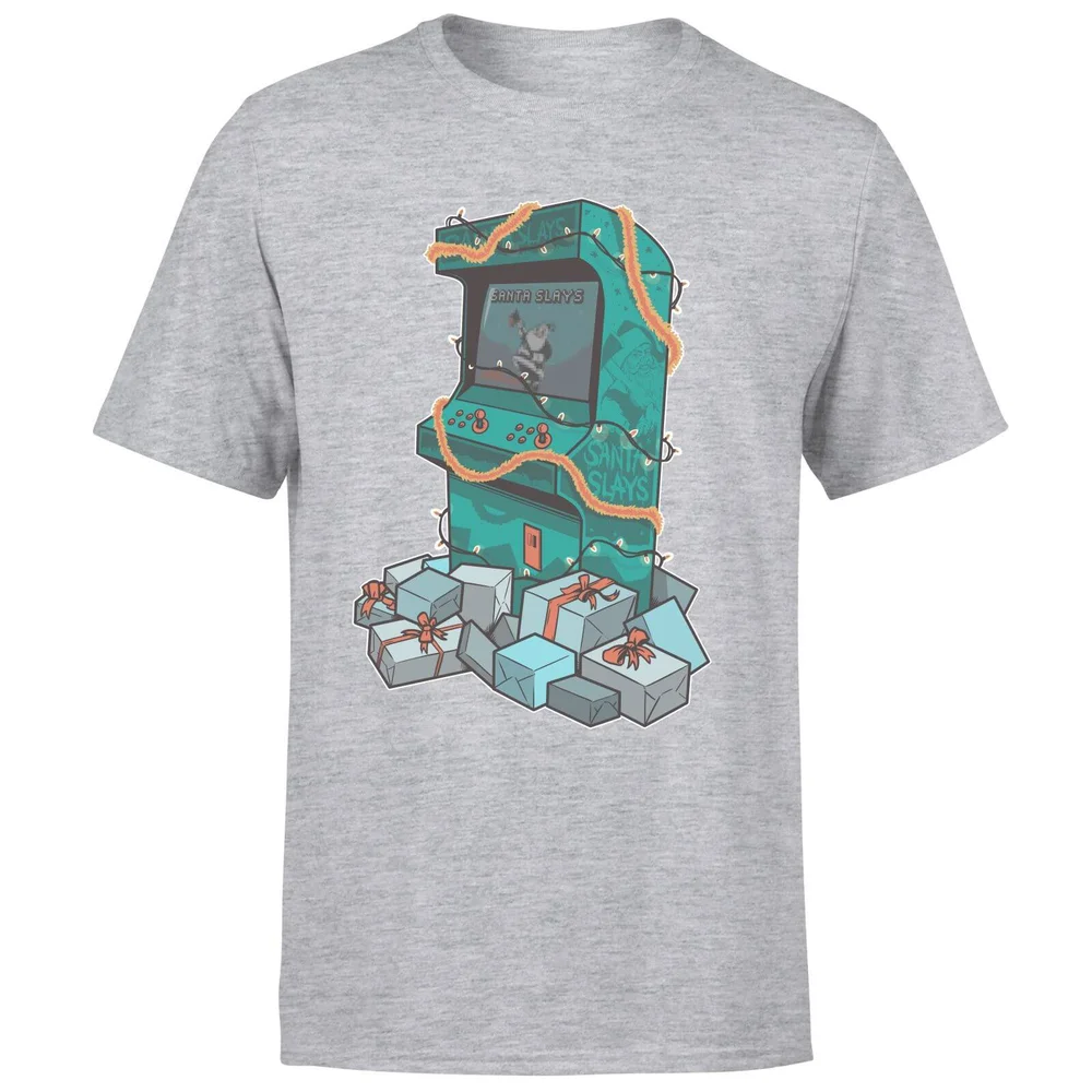 Arcade Tress T-Shirt - Grey - S - Grey Image 1