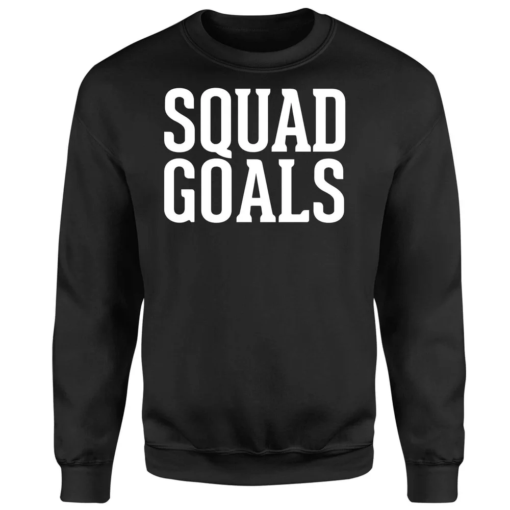 Squad Goals Sweatshirt - Black - S - Black Image 1