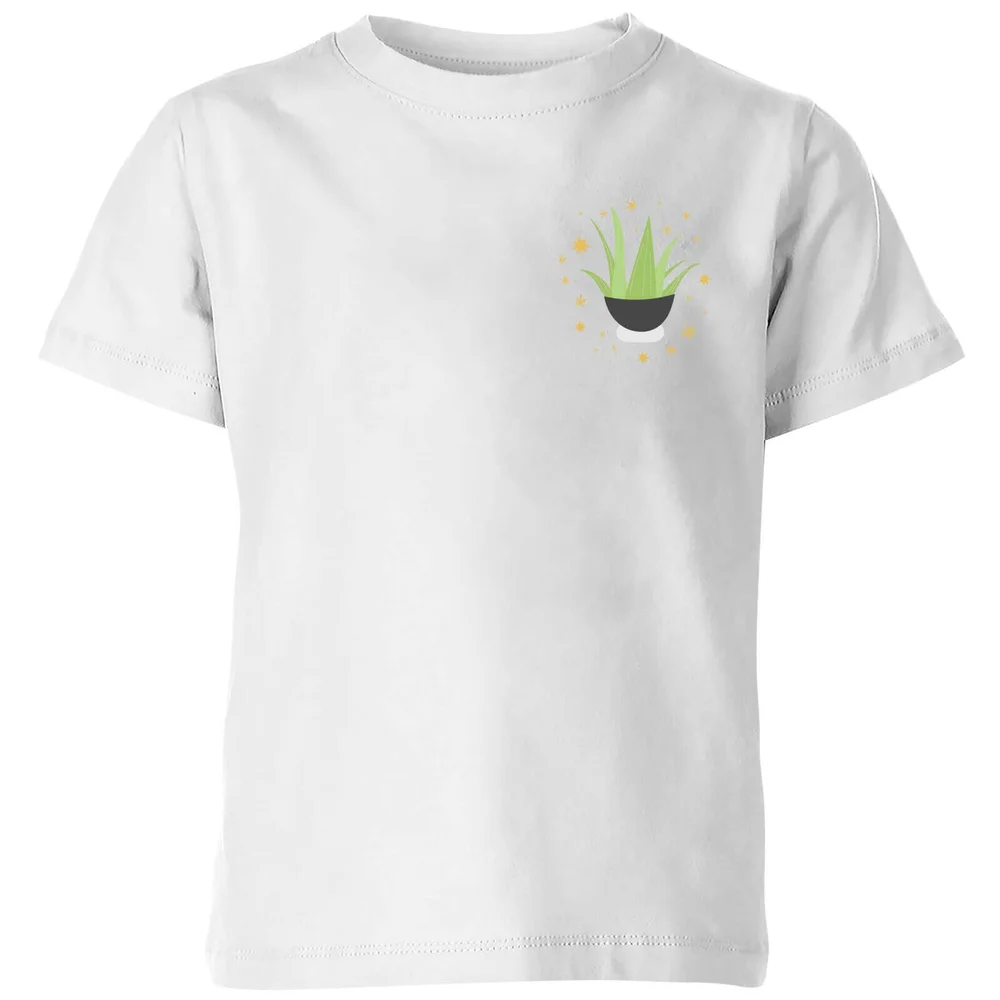 Aloe Vera Kids' T-Shirt - White - 3-4 Years - White Image 1