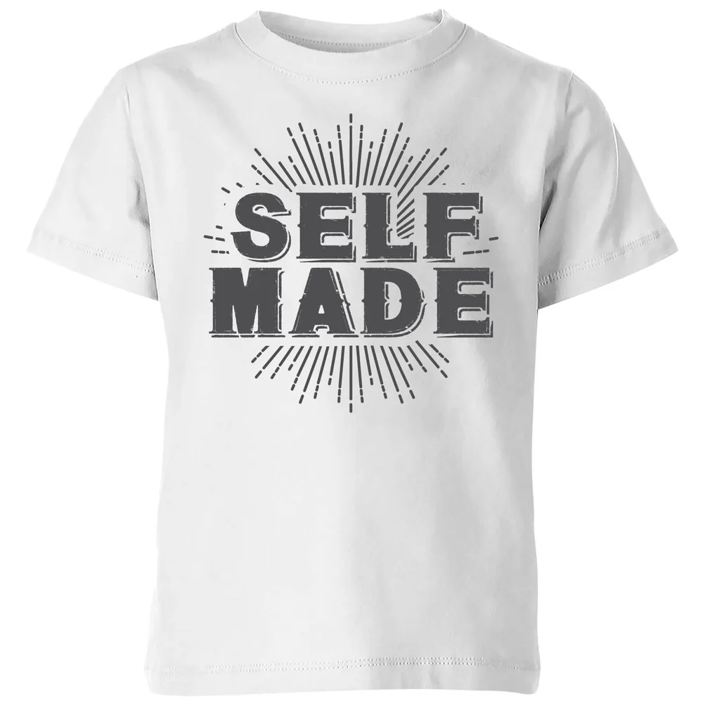 Self Made Kids' T-Shirt - White - 3-4 Years - White Image 1