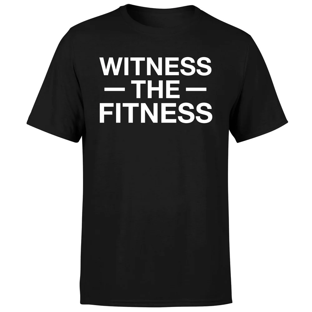 Witness the Fitness T-Shirt - Black - S - Black Image 1
