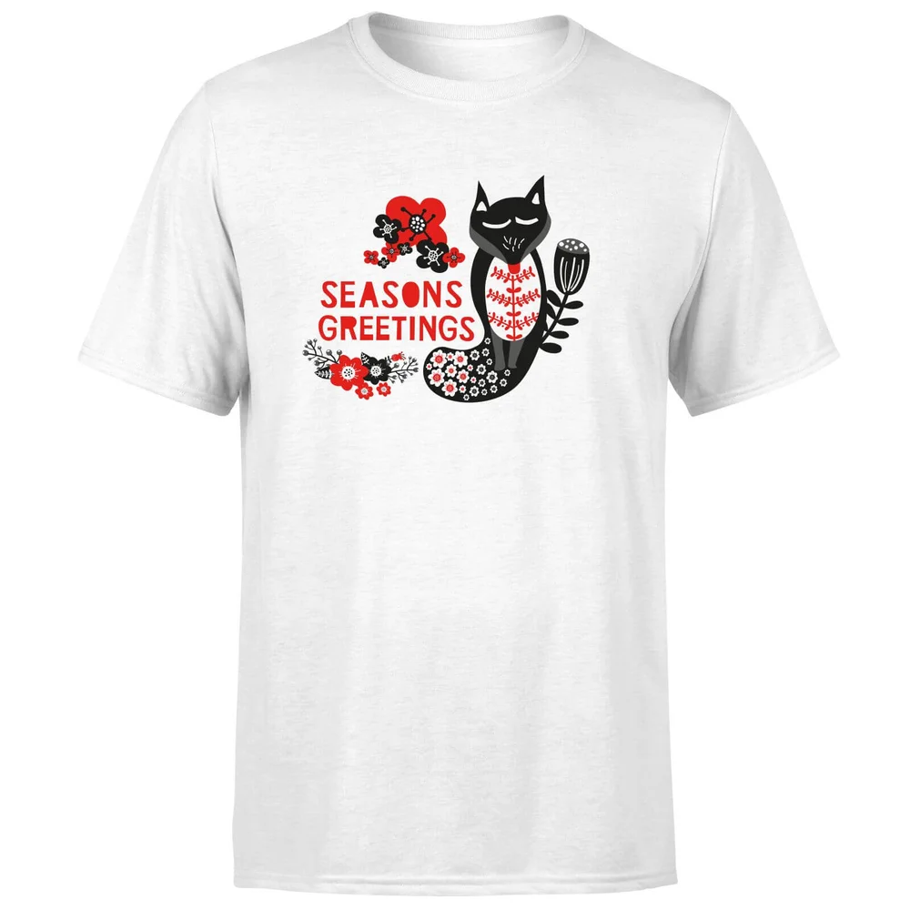 Season's Greetings T-Shirt - White - S - White Image 1