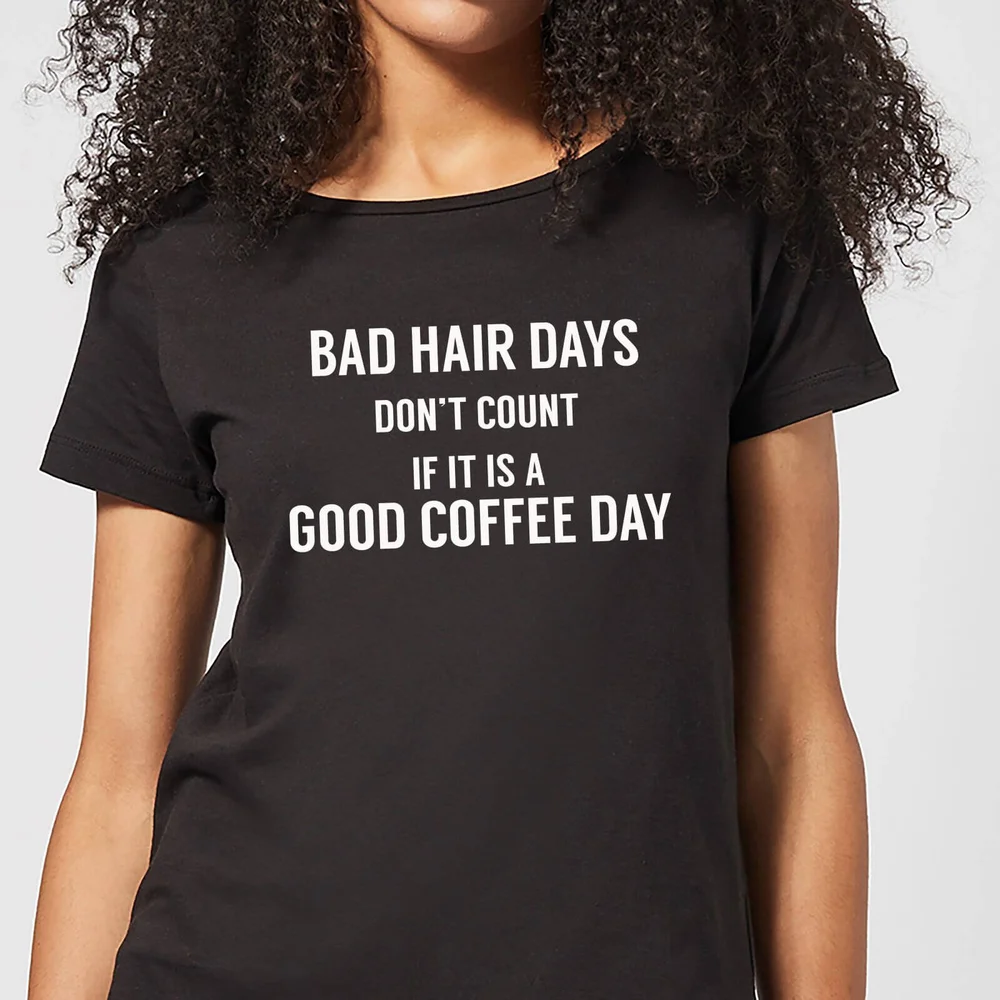 Bad Hair Days Don't Count Women's T-Shirt - Black - 3XL Image 1