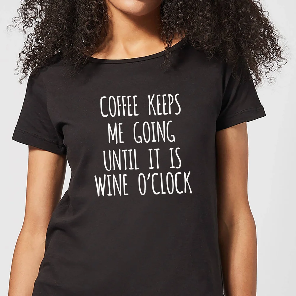 Coffee Keeps me Going Women's T-Shirt - Black - 3XL Image 1